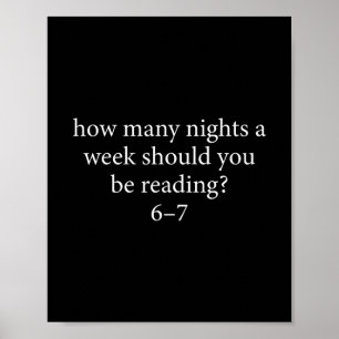 Reading 6-7 Teacher School Librarian English Teach Poster