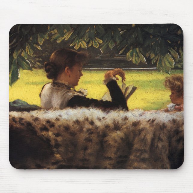 Reading A Story Mouse Pad (Front)