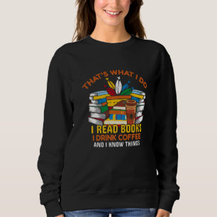 Reading adventure book readers apparel funny quote sweatshirt