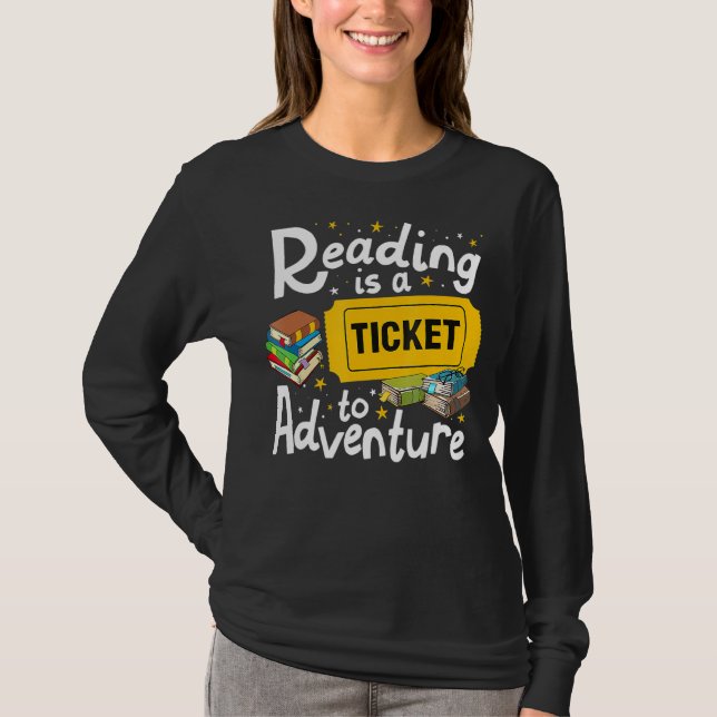 Reading Adventure Library Student Teacher Book Boo T-Shirt (Front)