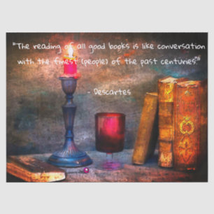 Reading and Books Tissue Paper