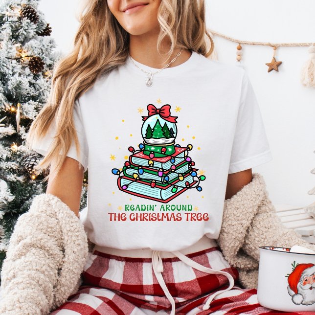 Reading Around the Christmas Tree  T-Shirt (Creator Uploaded)