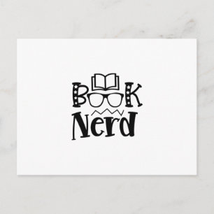 Reading Art Book Nerd Postcard