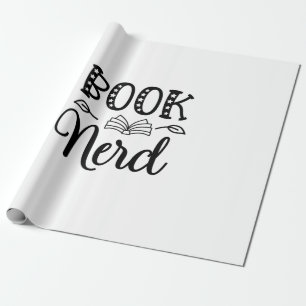 Reading Art Book Nerd Wrapping Paper