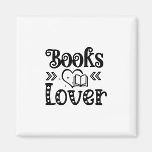 Reading Art Books Lover Magnet