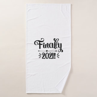 Reading Art FInally 2021 Bath Towel