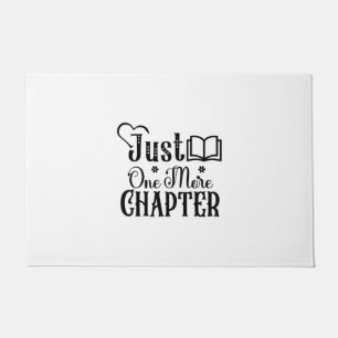 Reading Art Just One More Chapter Doormat
