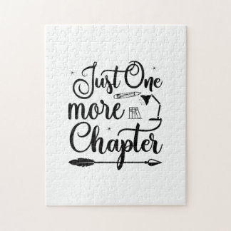 Reading Art Just One More Chapter Jigsaw Puzzle