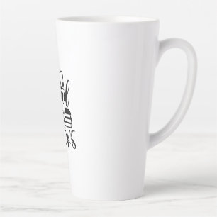 Reading Art Read More Books Latte Mug