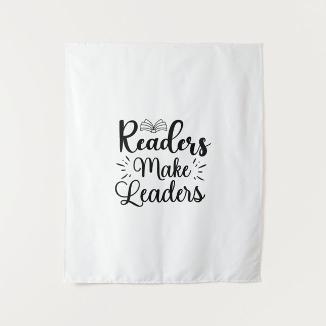 Reading Art Readers Make Leaders Tapestry (Front)
