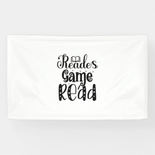 Reading Art Reades Game Read Banner