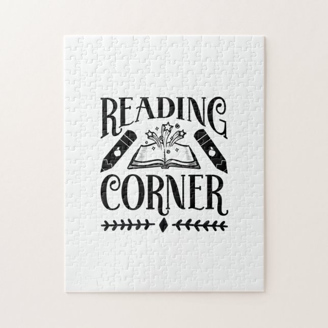 Reading Art Reading Corner Jigsaw Puzzle (Vertical)