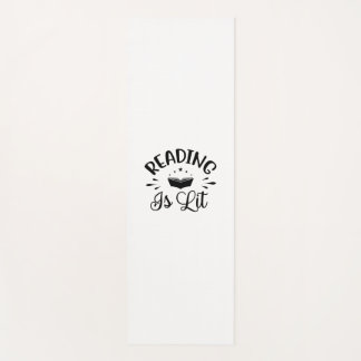 Reading Art Reading Is Lit Yoga Mat
