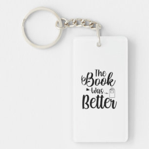 Reading Art The Book Was Better Key Ring