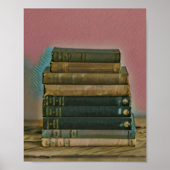 Reading artwork gift poster (Front)