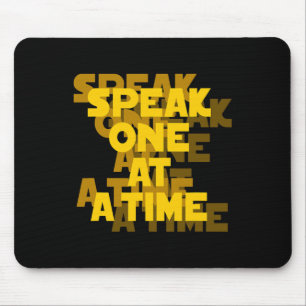 Reading Asl Hand Gesture Deaf Hearing Loss Awarene Mouse Pad
