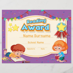 Reading Award