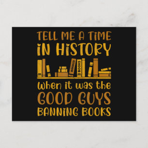 Reading Banned Books Reader Read Banned Books For Holiday Postcard