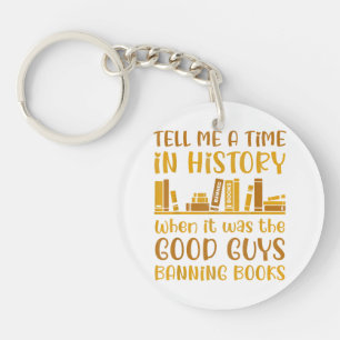 Reading Banned Books Reader Read Banned Books For Key Ring