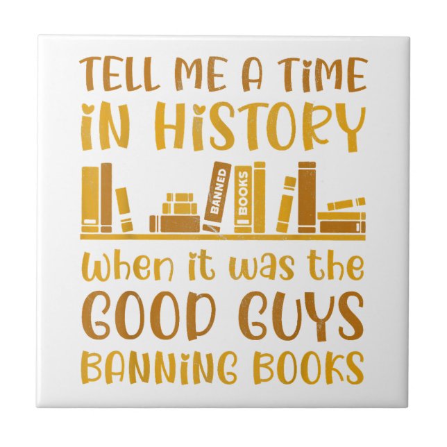 Reading Banned Books Reader Read Banned Books For  Tile (Front)