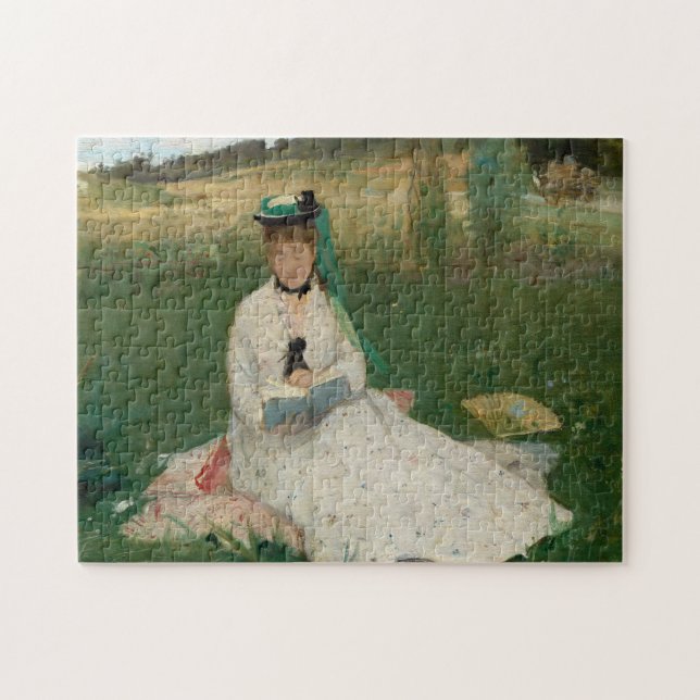 Reading | Berthe Morisot Jigsaw Puzzle (Horizontal)
