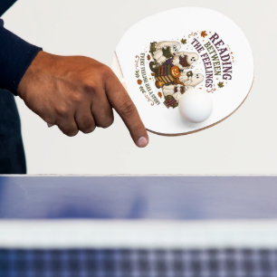 Reading Between The Feelings Ghost Readers  Ping Pong Paddle