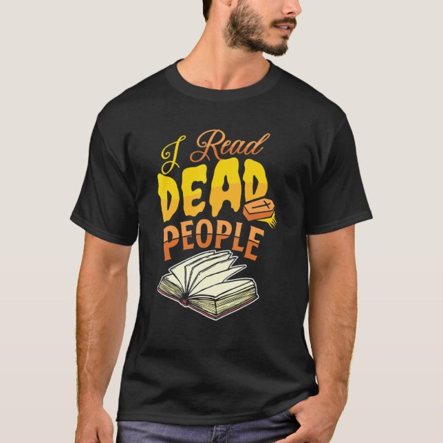 Reading Book Literature Bookworm Librarian Reader T-Shirt (Front)