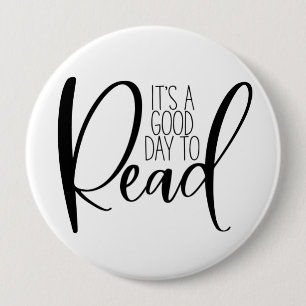 Reading Book Lover 10 Cm Round Badge