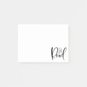 Reading Book Lover Post-it Notes