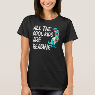 Reading Books For Kids Boys Girls Story Reader T-Shirt