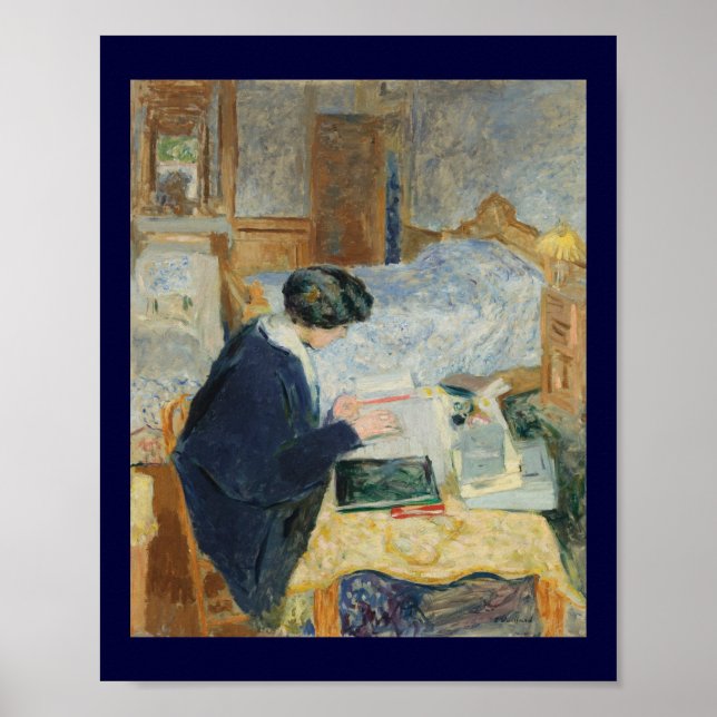 Reading by the Bedside Poster (Front)