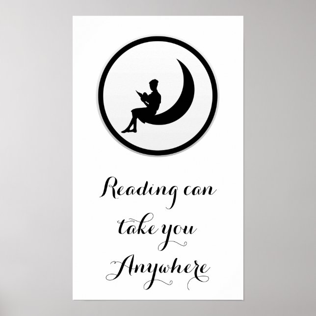 Reading Can Take You Anywhere Poster (Front)