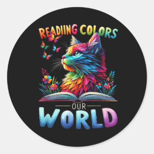 Reading Colours Our World 2025 Reading Book  Classic Round Sticker