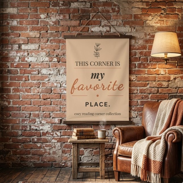 Reading Corner Wall Art Tapestry (Creator Uploaded)