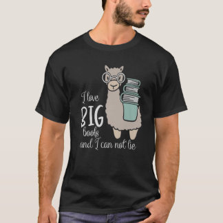 Reading Decor For Llama T-Shirt