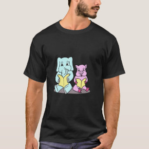 Reading Elephant And Pig Friends Lovely Perfect T-Shirt