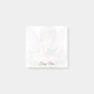 Reading Fairy Pastel Personalised Post-it Notes