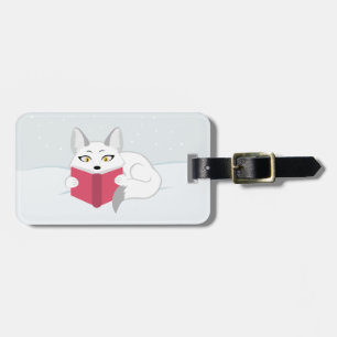 Reading Fox Luggage Tag