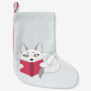 Reading Fox Small Christmas Stocking