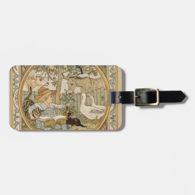 Reading Fun Bag Tag (Front Horizontal)