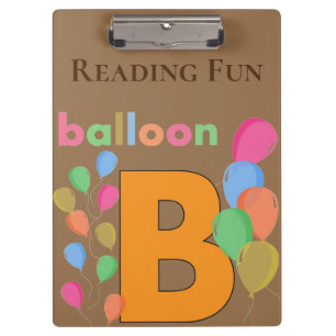 Reading Fun Clipboard