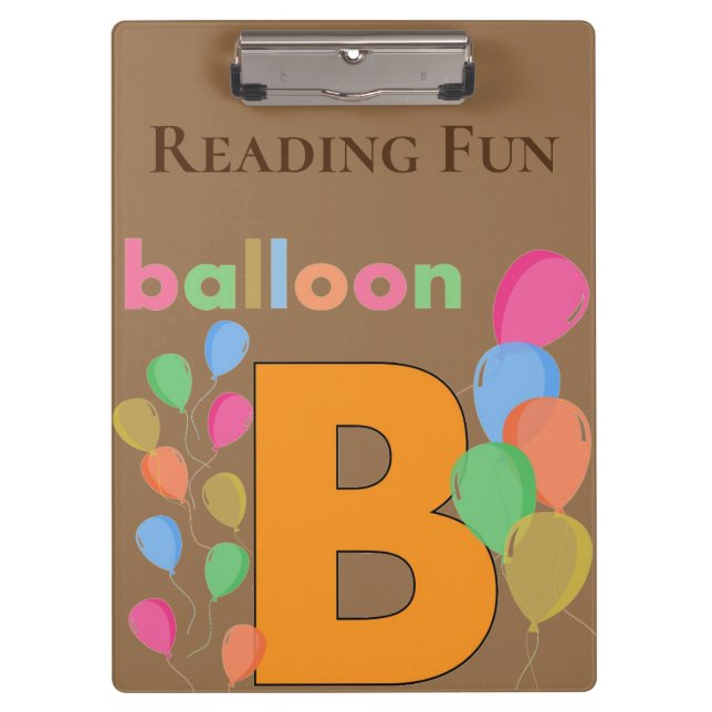 Reading Fun Clipboard (Front)