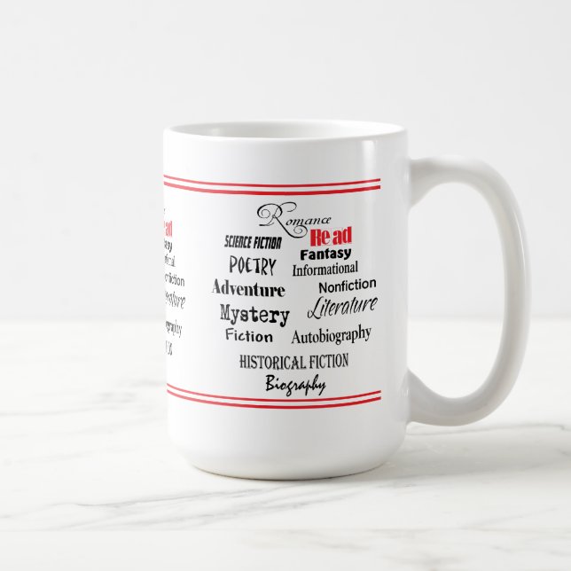 reading genres mug (Right)