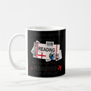 Reading Girl Reading Boarding Pass Reading Coffee Mug