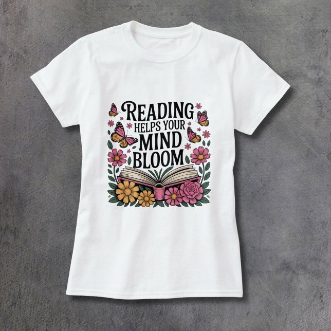 Reading Helps Your Mind T-Shirt (Creator Uploaded)