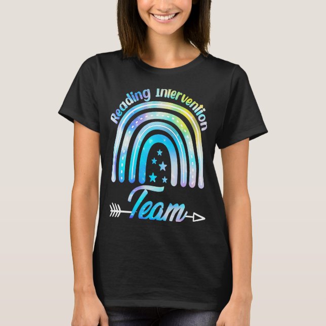 Reading Intervention Team Science Of Reading Teach T-Shirt (Front)