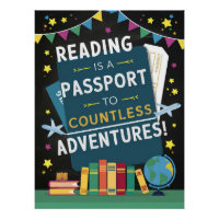 Reading is a Passport to Countless Adventures