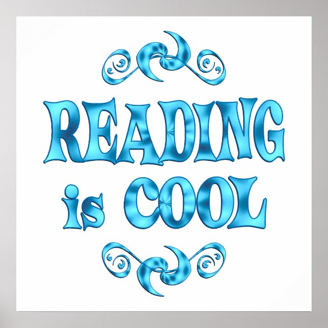 Reading is Cool Poster (Front)