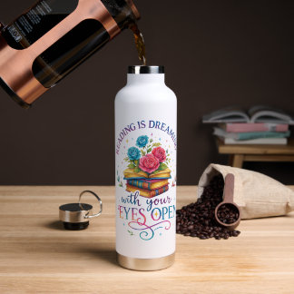 Reading Is Dreaming.... Water Bottle