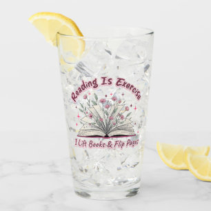 Reading Is Exercise....  Glass